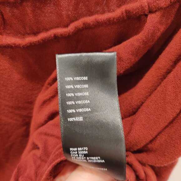 Urban Outfitters Crop Boho Cami | Burgundy | Medium - Picture 7 of 7